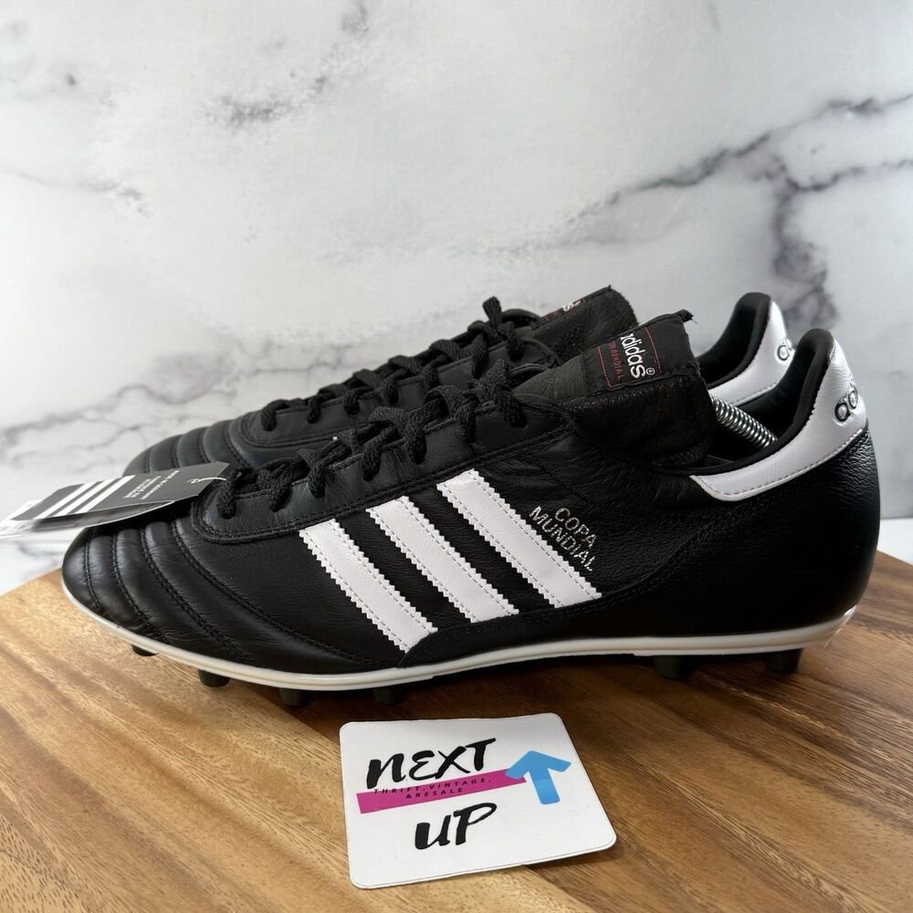 Men’s 11.5- NEW Adidas Copa Mundial Leather Soccer Cleats Black Made in Germany